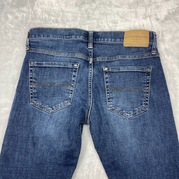 Lucky Brand Jeans Womens 29/32 Blue Denim 110 Slim Fit Single Stitch Skinny Leg - Picture 11 of 11